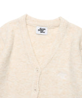 W TWO TONE BOUCLE CARDIGAN IVORY(CV2EFFK683A)