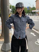 VINTAGE STRIPE SHIRT (3C)