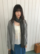 セルグニチェックポケット長袖シャツ