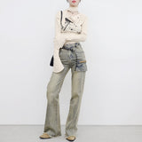 [NONCODE] Fion Maxi Bootcut Pants