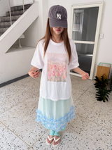 チューリップ プリントTシャツ