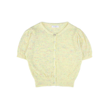 パステルミックスハーフカーディガン(4 COLORS)