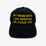 MY MOM SAYS ... cap (black)