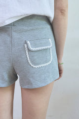 Poco Lace Shorts [Gray]