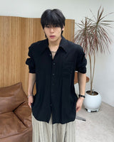 Dipel Airy Stripe Overshirt