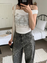 Wild High-Waist Leopard Wide Long Pants (One Color)
