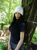 wrinkle folding beanie
