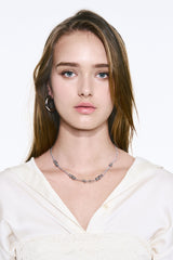 NO.567 [SILVER] BALL MOVEMENT NECKLACE