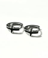 BLACK CROSS One-touch Piercing 2pcs