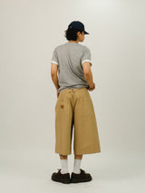 BU Strap Cotton Bermuda Pants