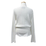 Lauren Ribbed Strap Long Sleeve Wrap (4 Colors)