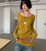 ユーネック スリム ロングスリーブ