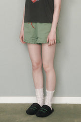 Poppie Ruffle Shorts [Green]