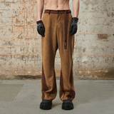 RELABEL 24SS ‘Vintage Mud’ スエードカラーブロックボディリニアラウンジパンツ