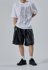 ウィッシュオーバーサイズ半袖Tシャツ