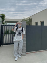 Rebel Silver String Nylon Balloon Pants 2C