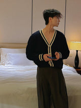 ASCLO College Twist V Cardigan (4color)