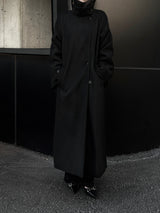 シティハイネックロングコート (2color)