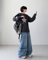 Franken Pocket Wide Denim