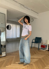 ICE RIB WIDE DENIM