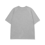 へースオーバーフィットラグランTシャツ [Melange grey]