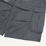 Cross-print Cargo Bermuda Pants