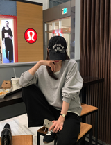 [Lè made] リメイドエブリーVネックスウェットシャツ