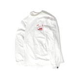 JUST REACH LONG SLEEVE T-SHIRT(IVORY RED)