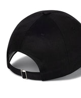 Logo Label Ball Cap - Black