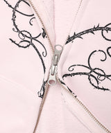 W STEM ZIP UP HOODIE PINK(CV2FSFM402A)