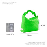 Large Bag Signature Green