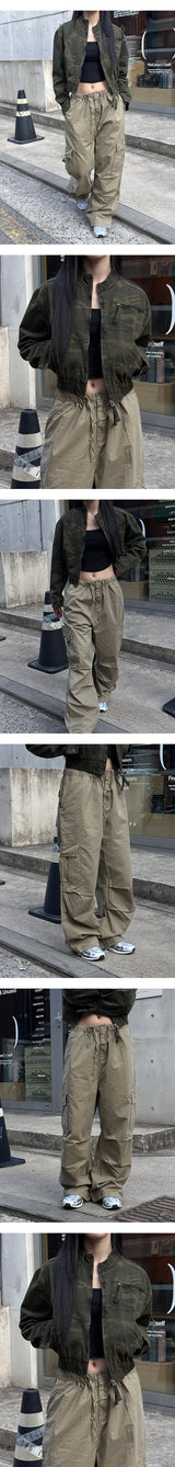 [S/S] Parasuete banding cargo pants(4color)