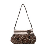 Della Dot Button  Bag