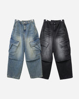 Aero Cargo Denim Pants