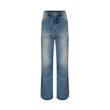Why Berry 23AW "Classic Remake" Retro Blue Jeans