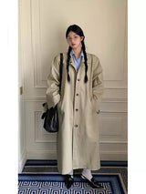 London Basic Oversized-Fit Trench Coat