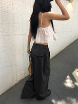 Taupe Wide Pants