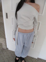 オフストラップTシャツ
