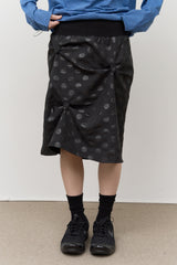 (W)オシボタンドットスカート