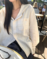 [ORIGINAL] Tees Summer Hooded Oversized Shirt