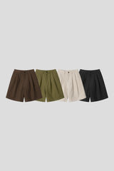 Cool Linen Bermuda Wide Shorts 4COLOR