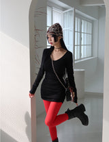 Pleasantly Thick Napping Shirring Mini Dress