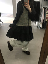 ベルボカシニットベスト (2color)