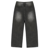 BTB : BREEZE WASHING JEANS [ASH CHARCOAL] [UNISEX]
