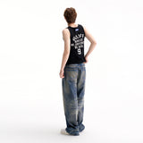 WAFFLE-KNIT TANK