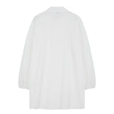 Layered Banding One Piece White
