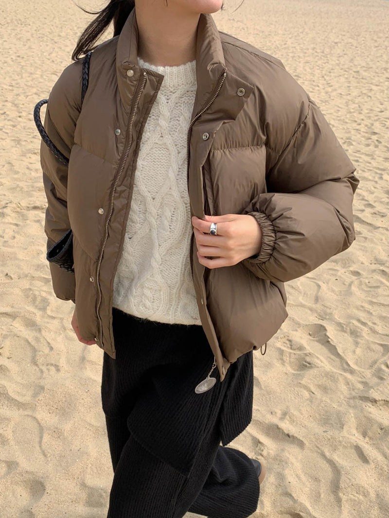 Monbe Duck Down Short Padded Jacket