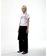 アーバンカウガールクロップTシャツ-WHITE