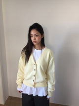 Soft V-Neck Cardigan (1 Colors)