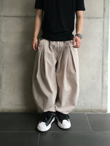 Mier Linen Cut-out Wide Pants 4C
